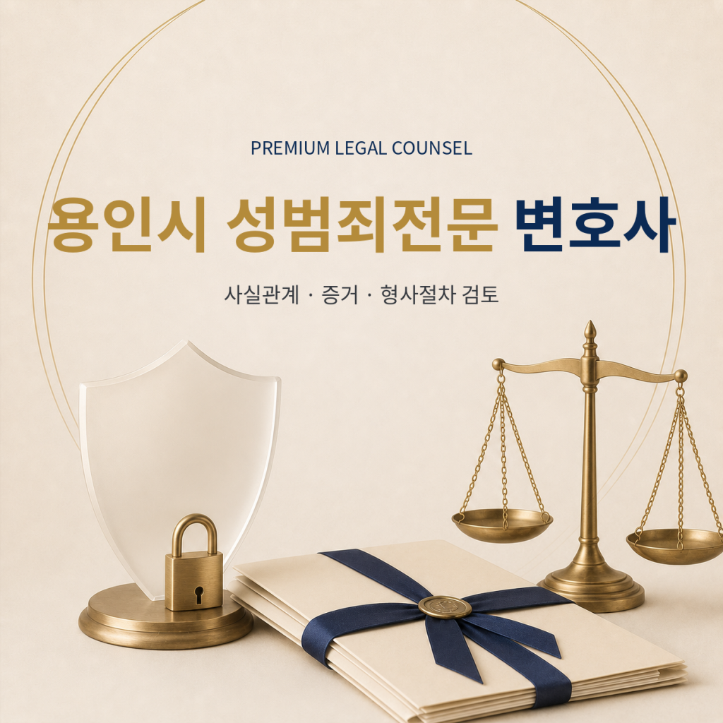 용인시 성범죄전문 변호사